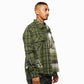 TWO TONE GREEN CHECKERED SHIRT