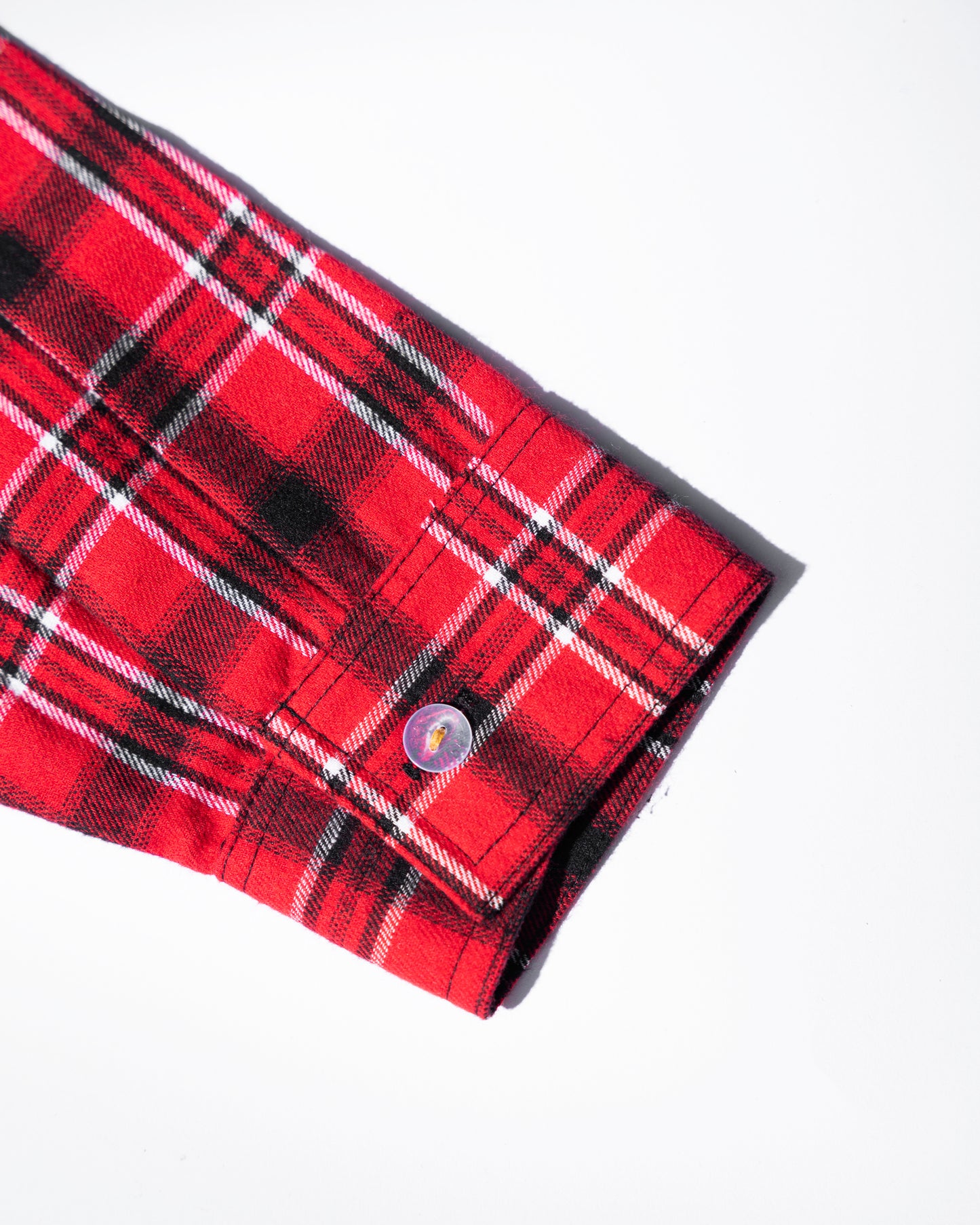 TWO TONE RED CHECKERED SHIRT