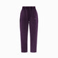 CHROME PURP BASIC SWEATPANTS W/ZIP