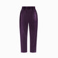 CHROME PURP BASIC SWEATPANTS W/ZIP