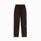 NYLON TRACK PANTS IN BROWN