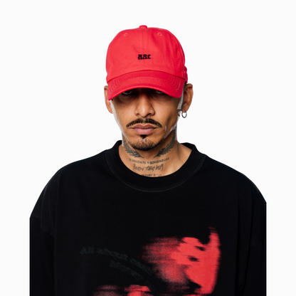 MOMM AAC RED DAD CAP
