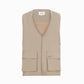 BEIGE CARGO VEST