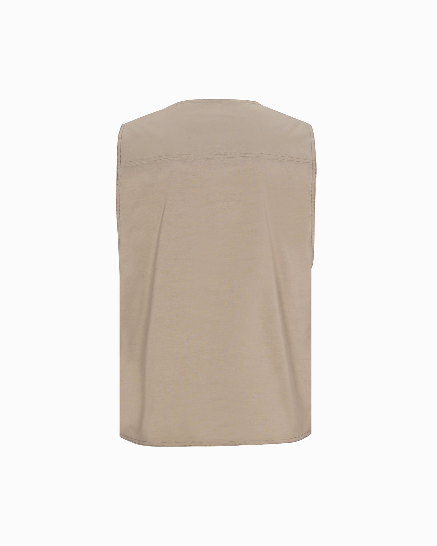 BEIGE CARGO VEST