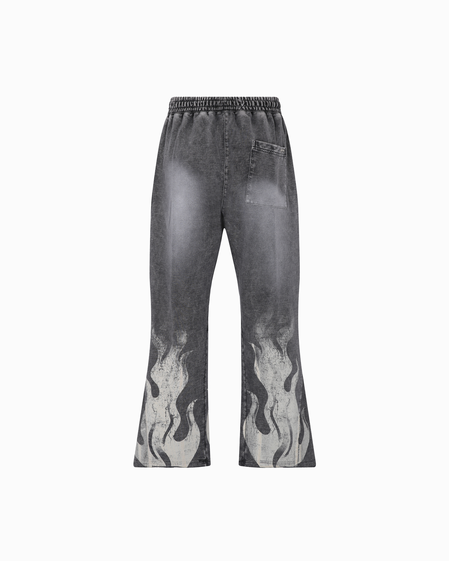 FLAMESSS FLARE CHROME SWEATPANTS