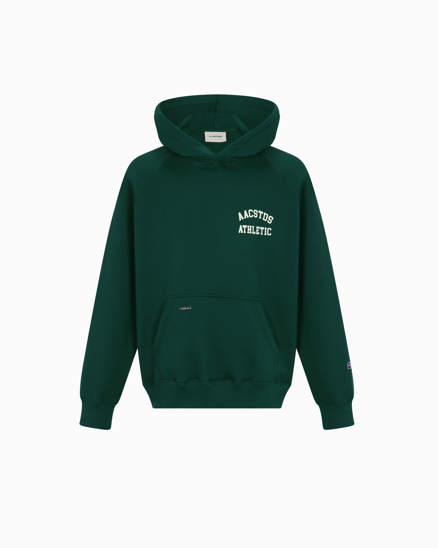 ATHLETIC RANGLAN GREEN HOODIE