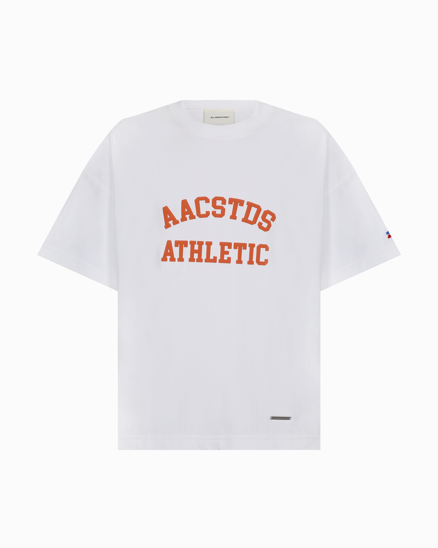 ATHLETIC WHITE HD TEE