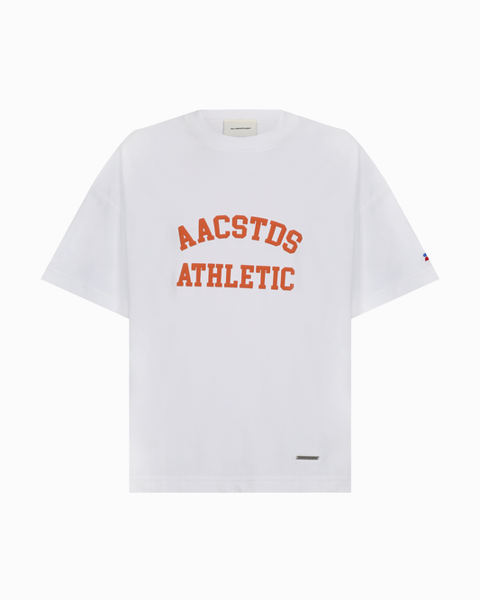 ATHLETIC WHITE HD TEE