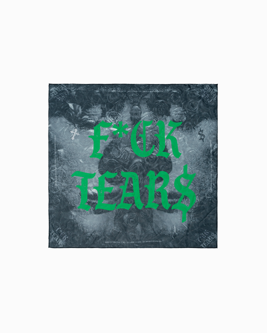 GREY FK TEARS BANDANA