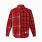 TWO TONE RED CHECKERED SHIRT