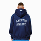 ATHLETIC RANGLAN BLUE HOODIE