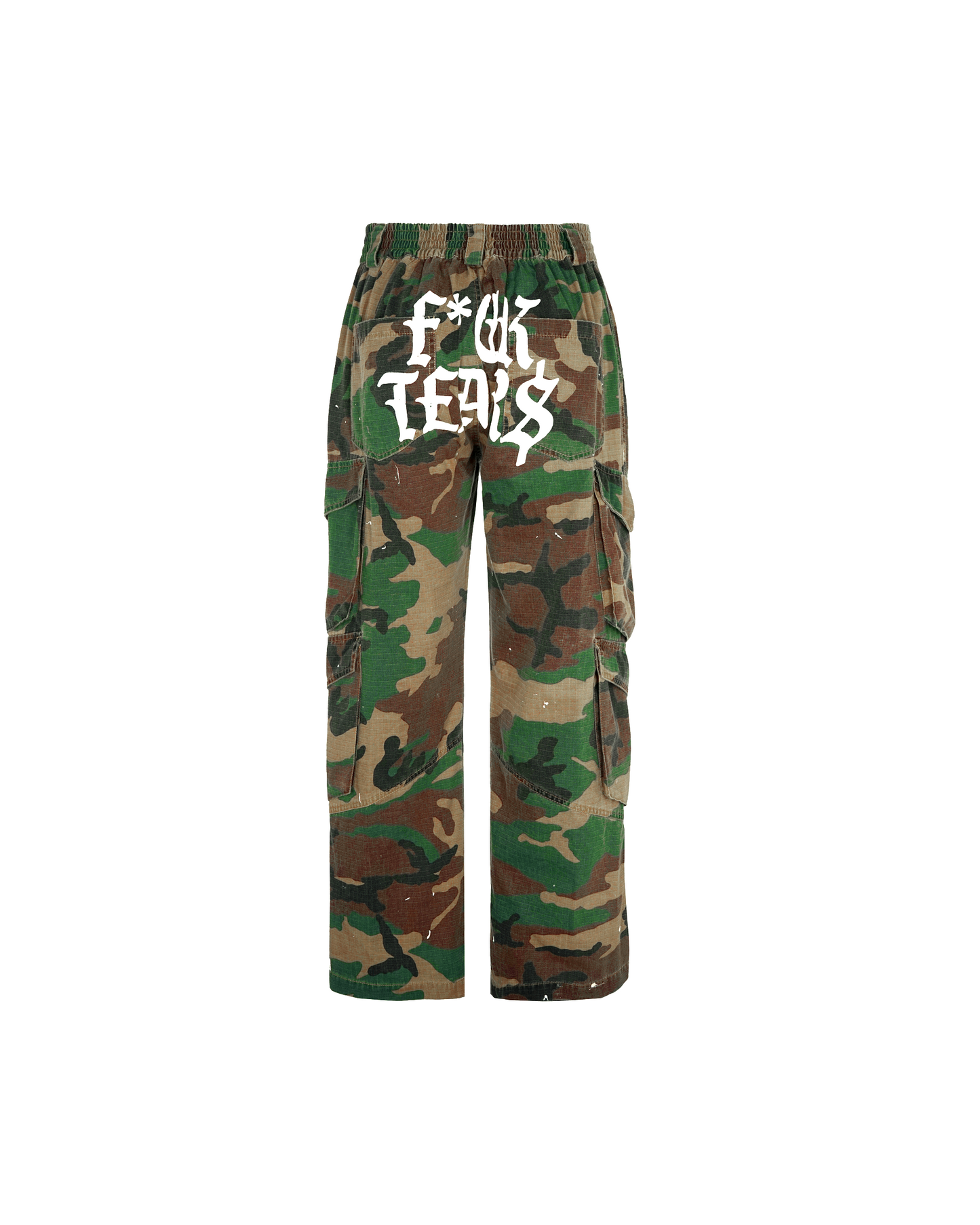 FOUR POCKET CARGO CAMO PANTS