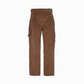 CARAMEL MONOGRAM CORDUROY PANTS