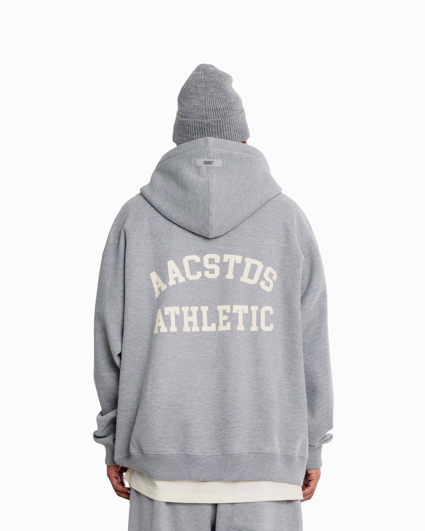 ATHLETIC RANGLAN MELANGE HOODIE