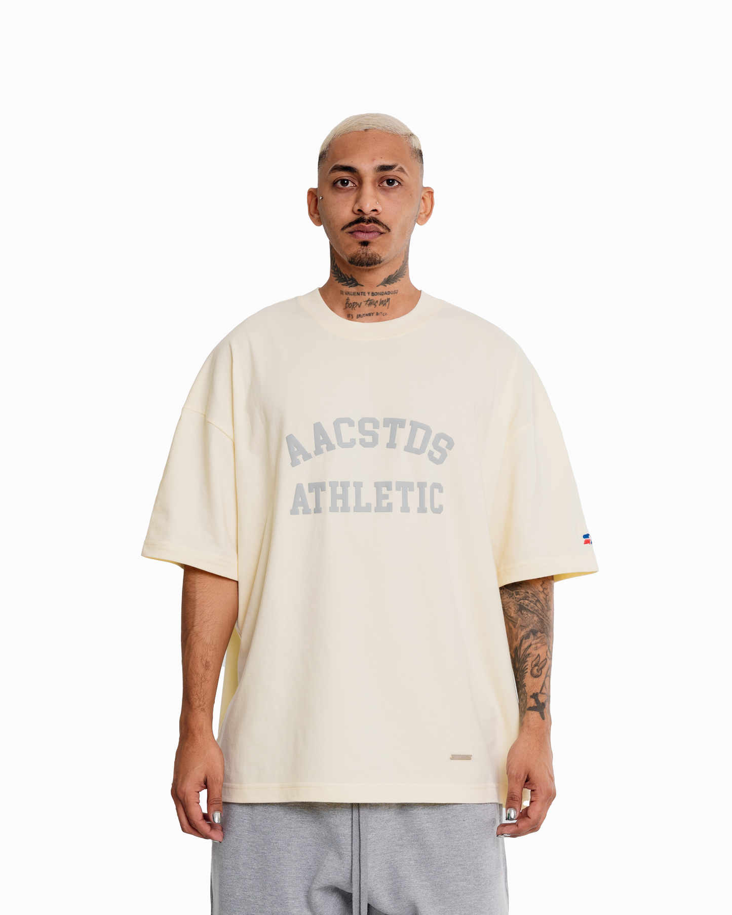 ATHLETIC CREAM HD TEE