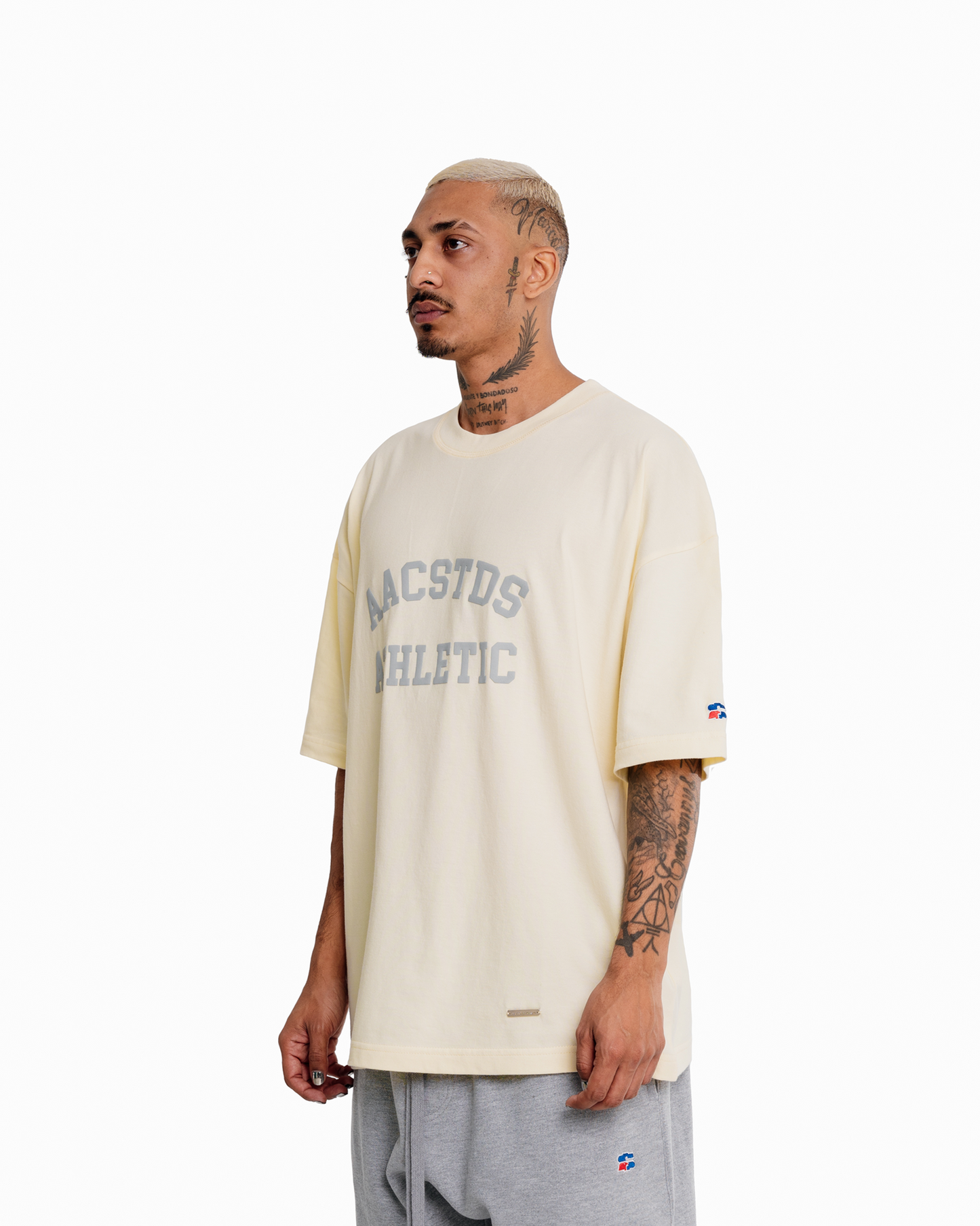 ATHLETIC CREAM HD TEE